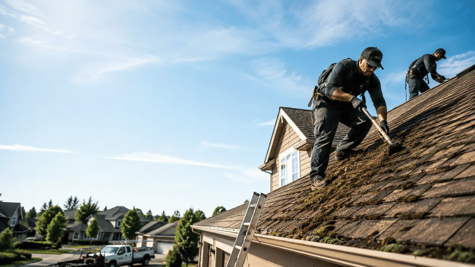 Roof Moss Removal in Bays, KY near me